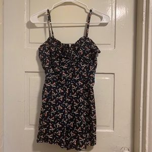 XS Jack Wills Retro 50s Style Strappy Romper